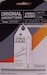 Keychain made of real aircraft skin: Airbus A330 Thomas Cook G-MLJL (white) 