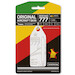 Keychain made of:  Boeing 777 - N661WT (white) 