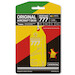 Keychain made of:  Boeing 777 - N661WT (yellow) 