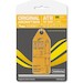 Keychain made of real aircraft skin:  ATR72 Passaredo PR-PDH Dark yellow 