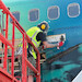 Keychain made of: Icelandair Hekla Aurora Boeing 757 - TF-FIU Black TF-FIU BLACK