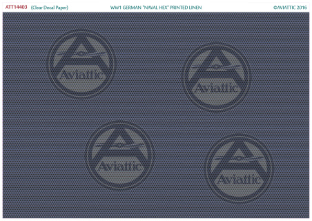 WW2 German Naval Hex Printed linnen ATT144003
