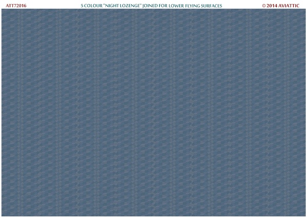 German 5 colours Night Lozenge Joined for lower surfaces ATT72016