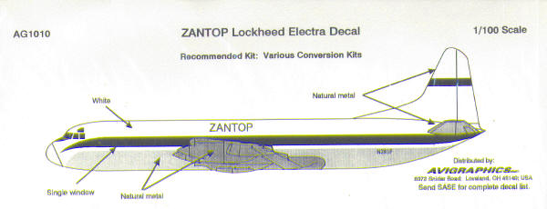 Lockheed Electra (Zantop)  AG1010