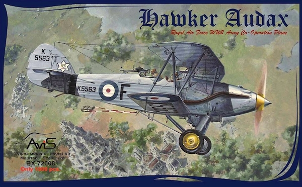 Hawker Audax MKI RAF WW2 Army Co-operation plane  AVI72008