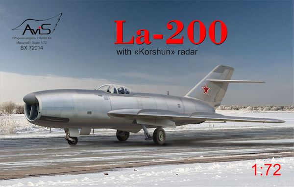 Lavochkin La-200 with "Korshun" radar bx72014