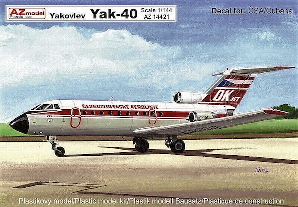 Yakovlev Yak-40 (CSA, Cubana) AZ14421