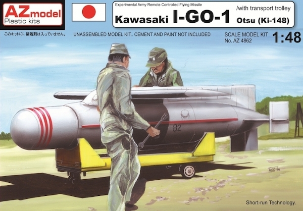 Kawasaki I-GO-1 Otsu (Ki148) with transport dolly AZ4862