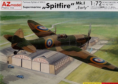 Spitfire Mk.I Early az7287