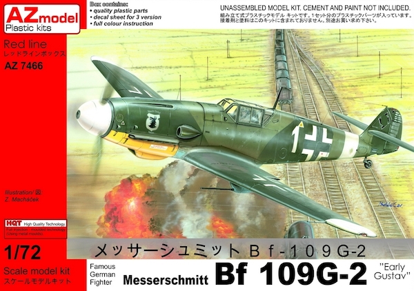 Messerschmitt BF109G-2 "Early Gustav" az7466