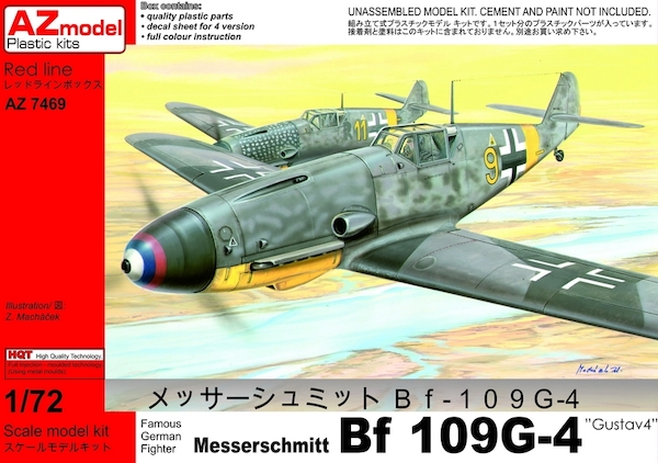 Messerschmitt BF109G-4 "Gustav 4" az7469