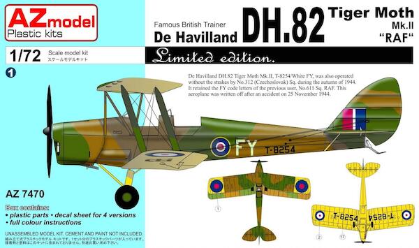 De Havilland DH82 Tiger Moth Mk.II (RAF)  az7470