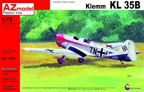 Klemm Kl 35B (One machine as operated from Valkenburg NL) az7504