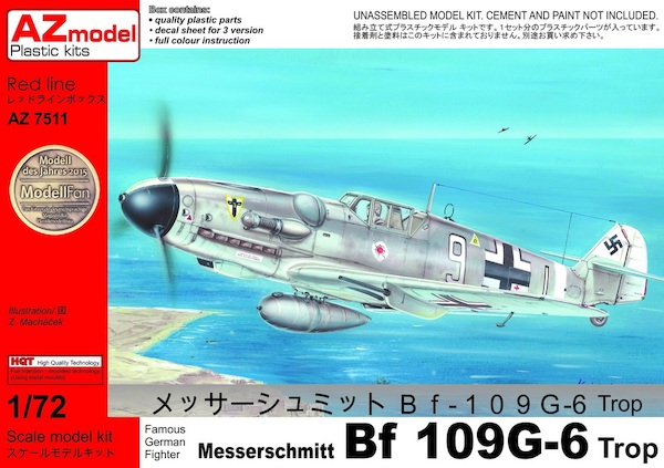 Messerschmitt BF109G-6 Trop  az7511