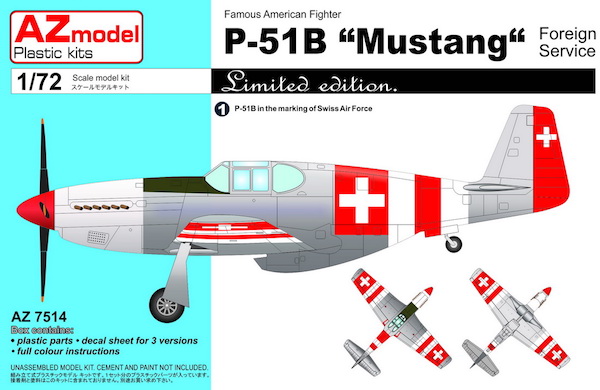 P51B Mustang 'Foreign Service" az7514