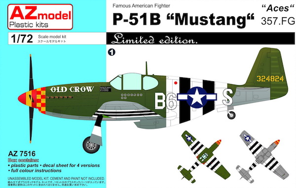 P51B Mustang '357FG Aces"  az7516