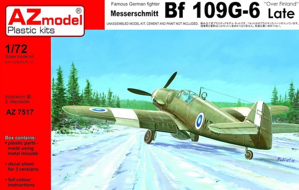 Messerschmitt Bf109G-6 Late "Over Finland'  az7517