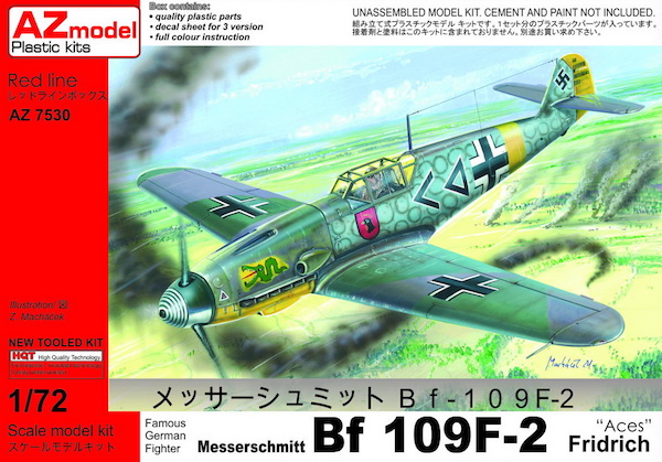 Messerschmitt BF109F-2 Friedrich "Aces" az7530