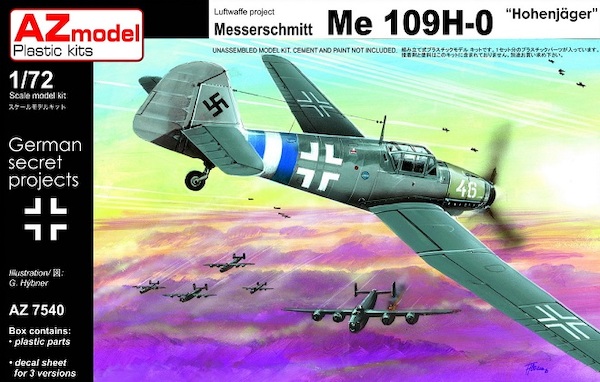 Meserschmitt Bf 109H-0 Hhenjager  AZ7540