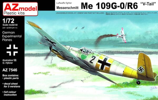 Messerschmitt BF109G-0 V-tail/R6 (REISSUE)  AZ7546