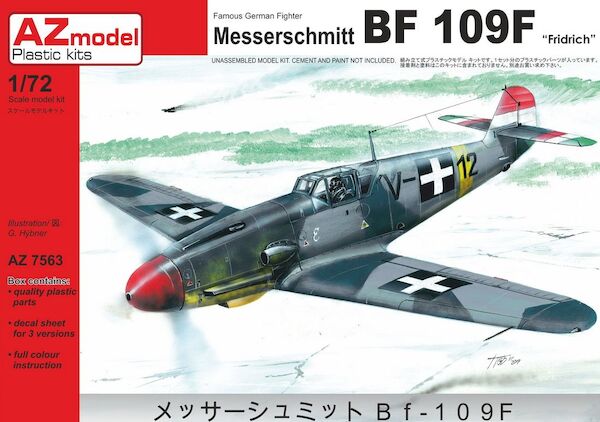 Messerschmitt Bf 109F-4 Hungarian AF  AZ7563