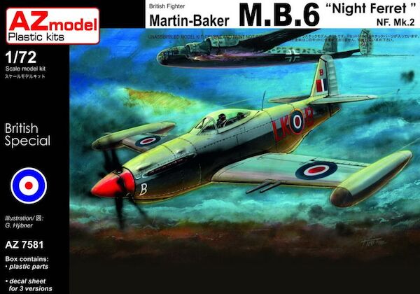 Martin Baker MB.6 "Night Ferret" F Mk.2  AZ7581