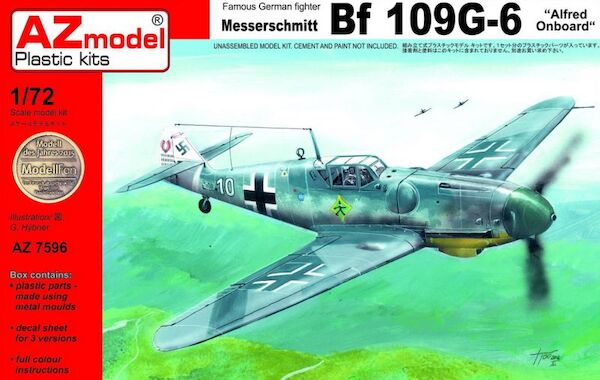 Messerschmitt BF109G-6 'Alfred Onboard" az7596