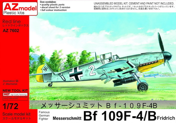 Messerschmitt BF109F-4B "Fridrich"  az7602