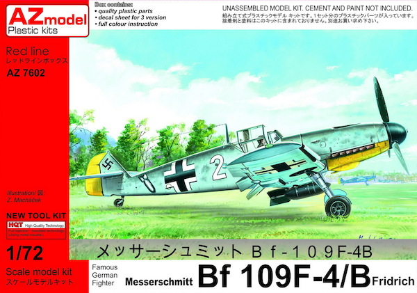 Messerschmitt BF109F-4B "Fridrich" az7602