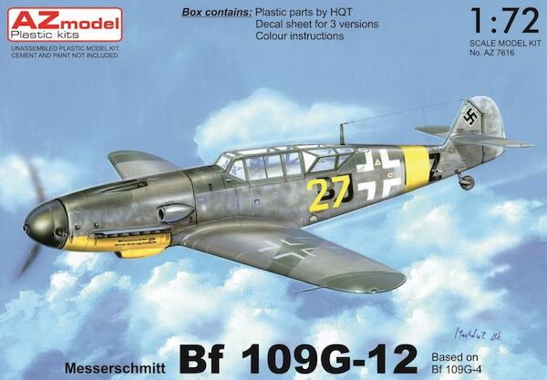 Messerschmitt Bf109G-12 (G-4 based) 'Two-seater' az7616