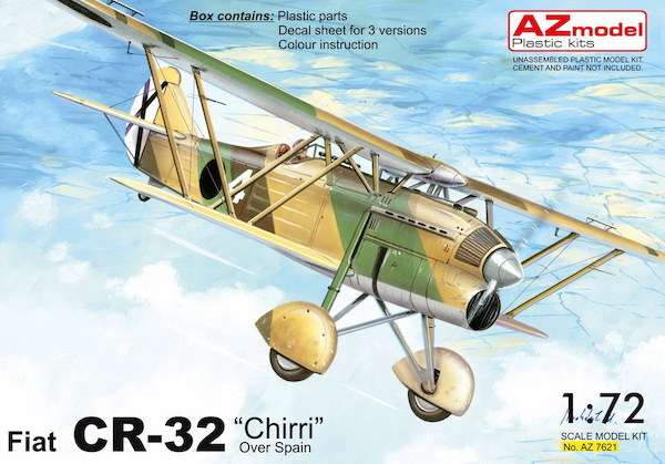 Fiat CR32 "Chirri" over Spain  az7621