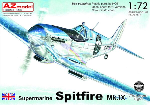 Spitfire Mk.IX "The Longest Flight" az7634