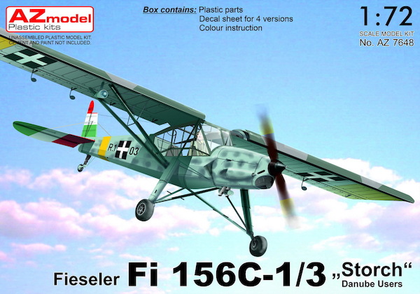 Fieseler Fi156C "Storch" Danube Users  az7648
