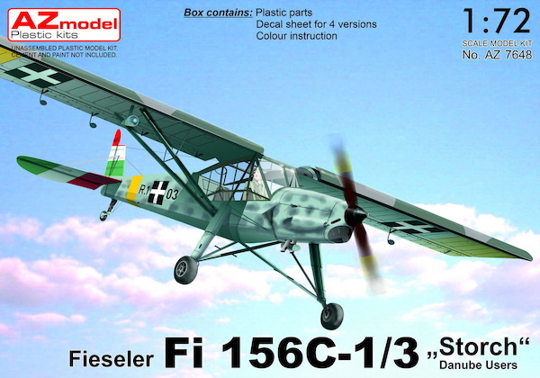 Fieseler Fi156C "Storch" Danube Users az7648