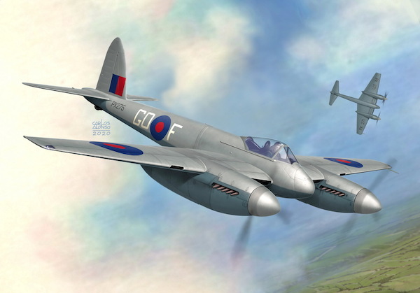De Havilland DH103 Hornet F Mk.I (REISSUE)  az7651