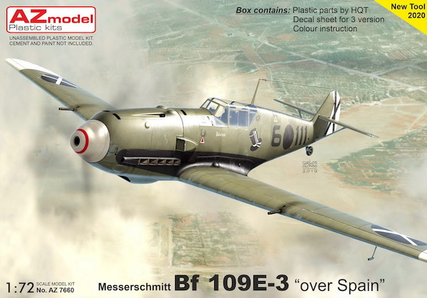 Messerschmitt Bf109E-3 "Over Spain" az7660