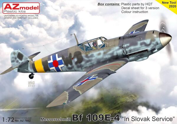 Messerschmitt BF109E-4 "In Slovak Service" az7662