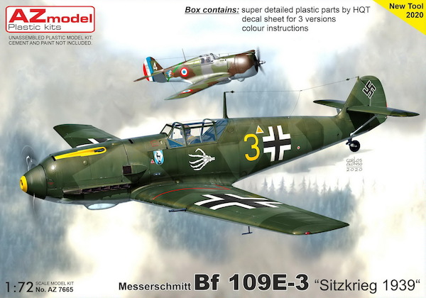 Messerschmitt BF109E-3 "Sitzkrieg 1939" az7665