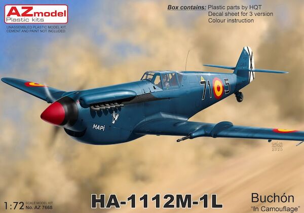 Hispano HA-1112M-1L Buchn "Camouflage Schemes" (REISSUE)  az7668