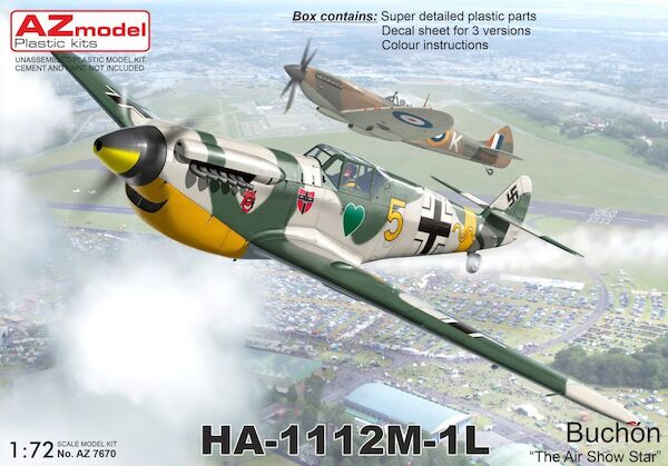 Hispano HA-1112M-1L Buchon 'The Air Show Star'  AZ7670