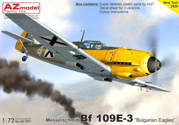 Messerschmitt Bf 109E-3 'Bulgarian Eagles'  az7677