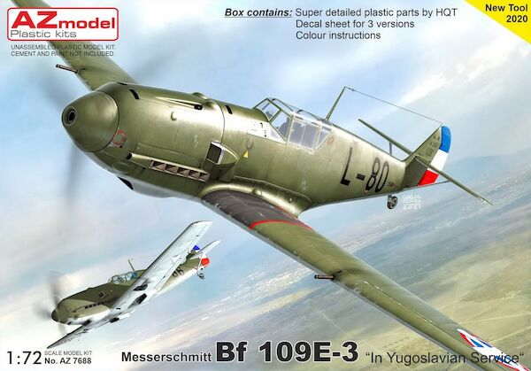 Messerschmitt BF109E-3 'In Yugoslavian Service' az7688