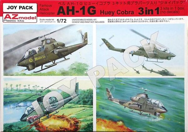 AH-1G Huey Cobra  Joy pack (3 kits, no decals)  az7702