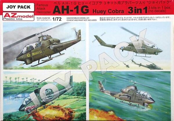 AH-1G Huey Cobra Joy pack (3 kits, no decals) az7702