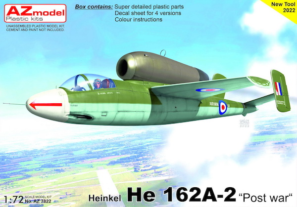 Heinkel He162A-2 "Salamander" Post war AZ7822