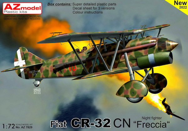 Fiat CR32CN "Freccia Nightfighter"  AZ7829