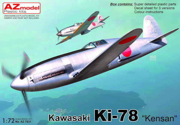 Kawasaki Ki78 Kenzan "Hen" Japanese fighter az7831