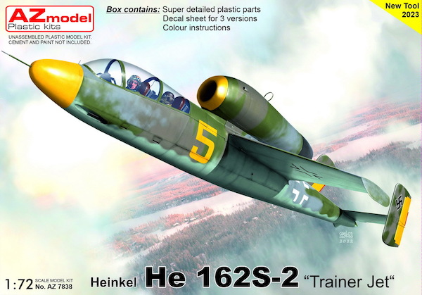 Heinkel He162S-2 "Salamander" 'Trainer Jet' AZ7838