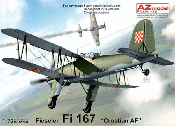 Fieseler Fi167 "Croatian Air Force" AZ7844