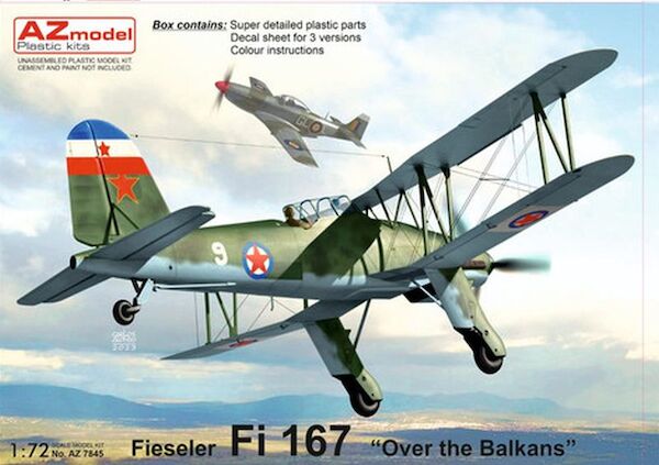 Fieseler Fi167 "Over the Balkans" AZ7845